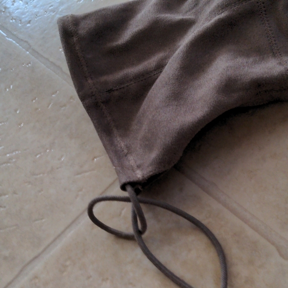 SM NY tan suede thigh high boots - Picture 8 of 8